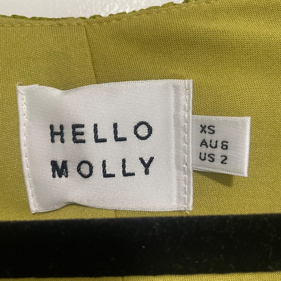 Hello Molly Besties Meet Mini Dress XS in Olive - Picture 8 of 12